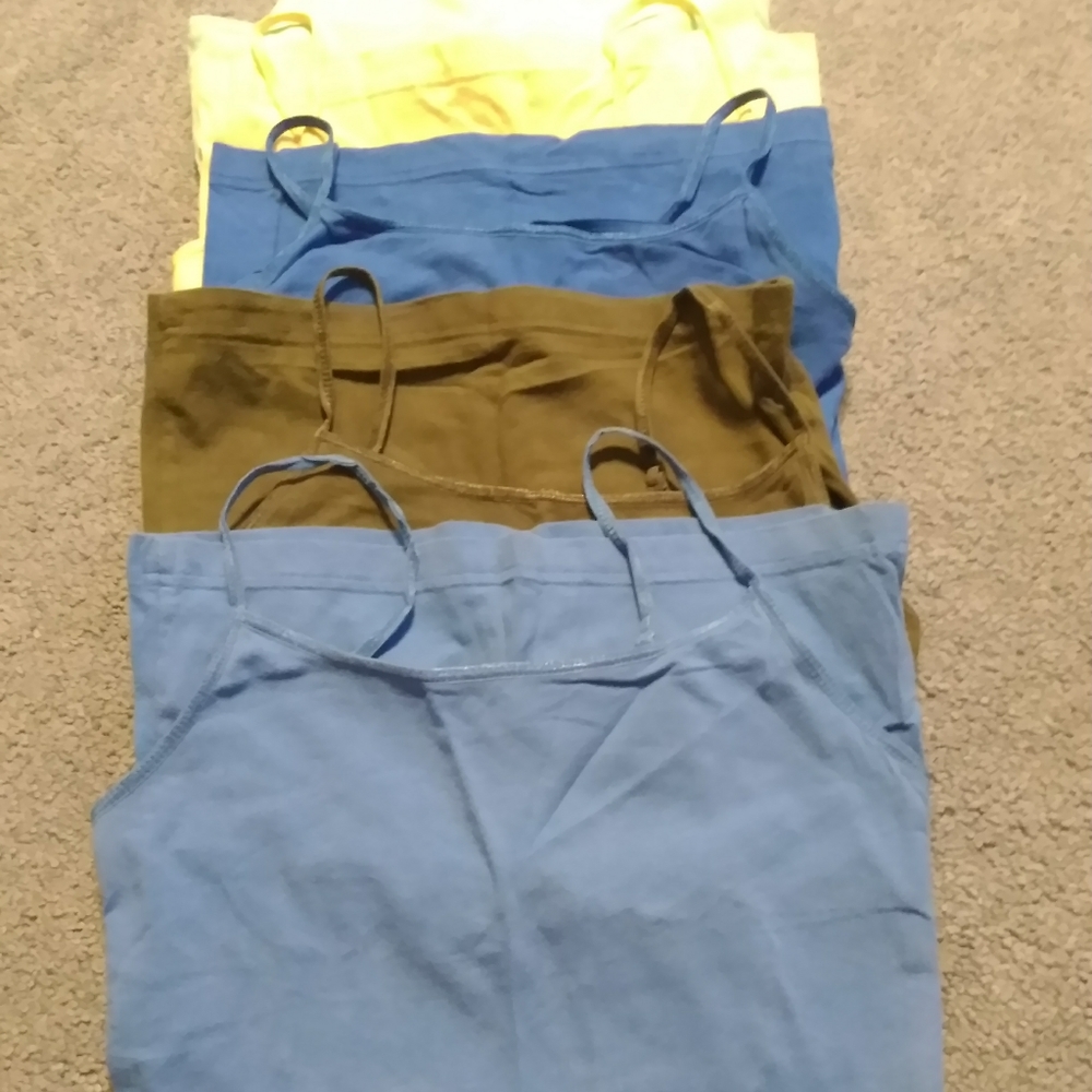 Arizona bra lined tank lot of 5